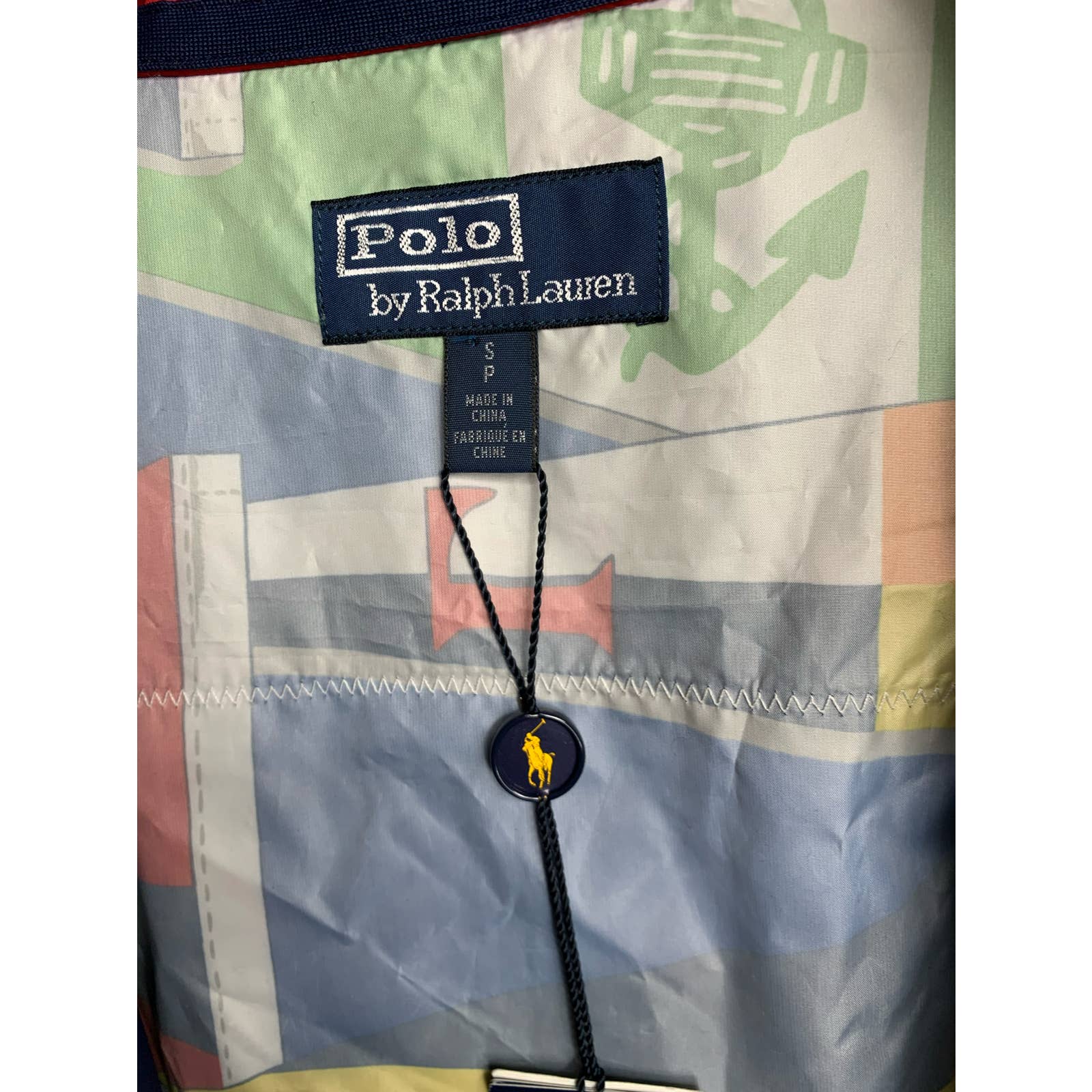 Polo Flag Windbreaker